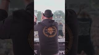 After many years I was finally able to perform at Eskape Festival! 🇫🇷🔥 #drpeacock #frenchcore
