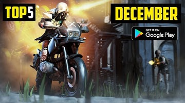 Top 5 NEW ANDROID Games in DECEMBER || 2021|| High Graphics (Online / Offline)