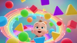 Learning Shapes Magic 🔺🔵 | Shapes Song for Kids &amp; Toddlers | Fun Geometry Learning Rhyme for Babies