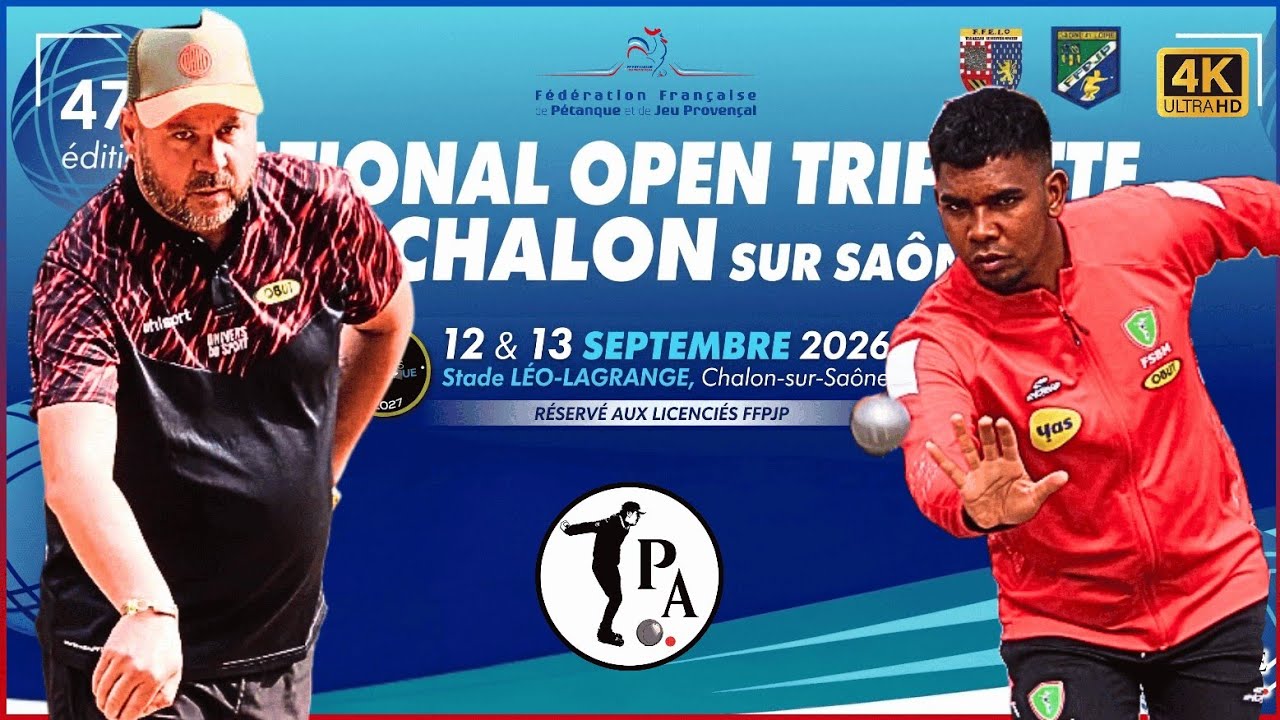 Miniature : National TOP 1000 🔴 Chalon Saône 🔥 Plateau de Haut Vol ! pétanque 2026