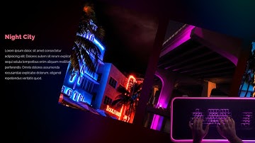 ASMR Programming - Parallax Image Cards - No Talking