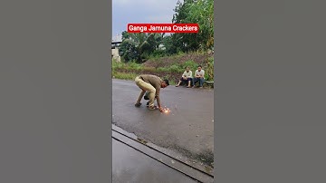 Ganga Jamuna Crackers #shorts #crackers #fatake