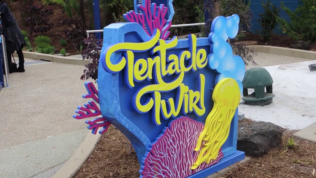 Tentacle Twirl Off-Ride POV Ocean Explorer at SeaWorld San Diego