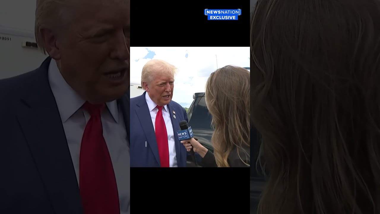  We Re In Danger Trump Rushed Away During Interview With NewsNation