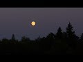 Восход Луны Таймлапс MoonRise TimeLapse