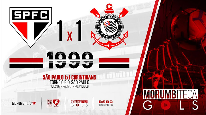 São Paulo 1x1 Corinthians - Torneio Rio-São Paulo 1999 - fase 01 - rodada 06 - 10/02/1999
