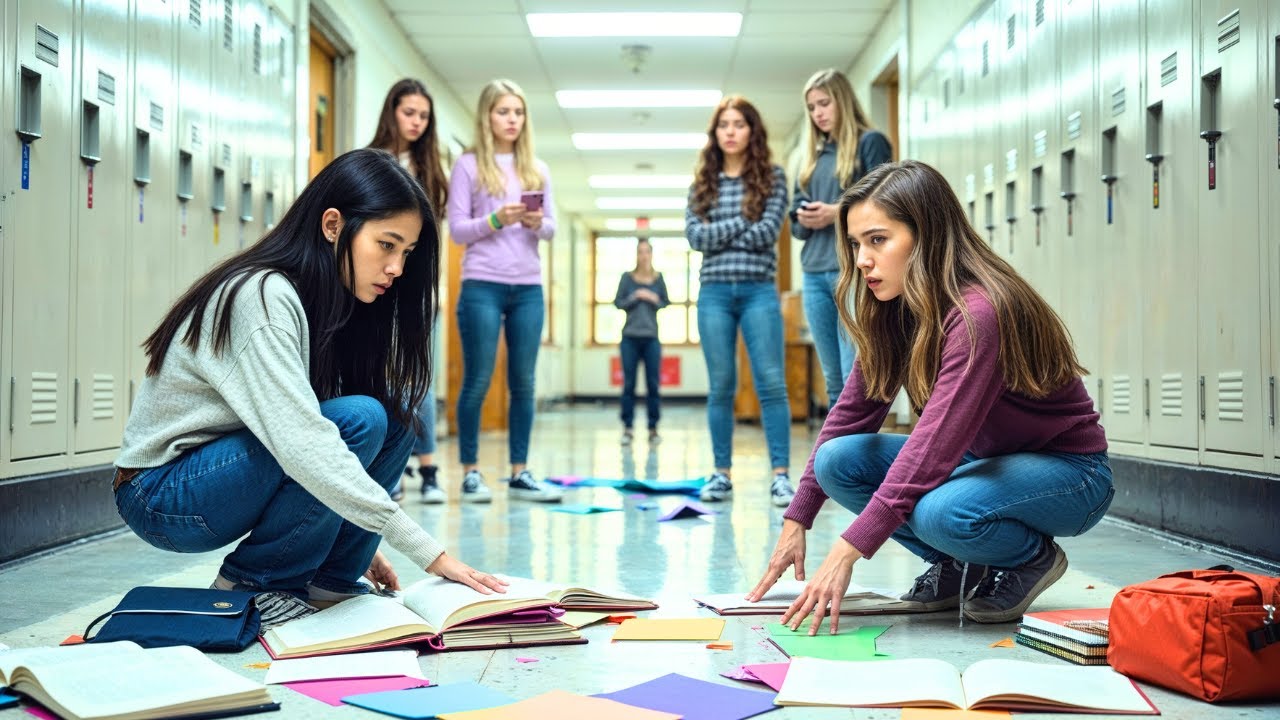 Bullies Grabbed Shy Girl's Books — Seconds Later, Her Twin Sister's Fury Was Unleashed