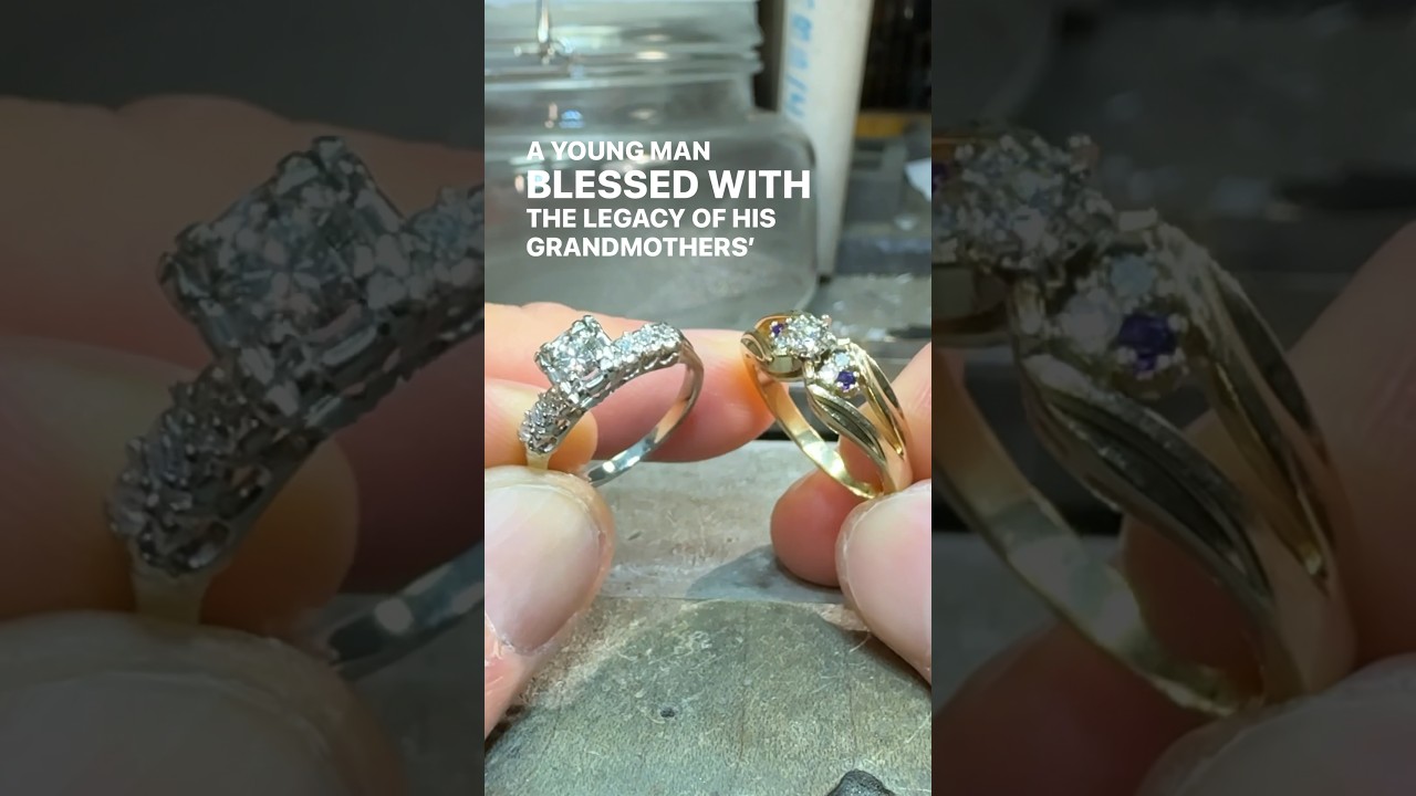 Crafting a Duel-Heirloom Engagement Ring