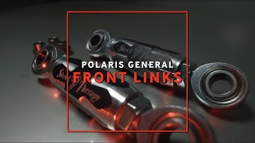 How to Install Shock Therapy Front Sway Bar Link Kit on Polaris General XP 1000