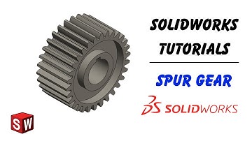 Design a Spur Gear in Solidworks | Solidworks Tutorial 2024 | Mechanical dot com