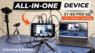 Best All in One Live Streaming Device |  Stream Techno ST90 Pro 5G | Internet Bonding