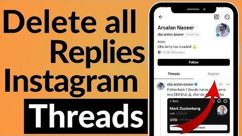 How to Delete All Your Replies on Instagram Threads At Once (2023) | Instagram Threads