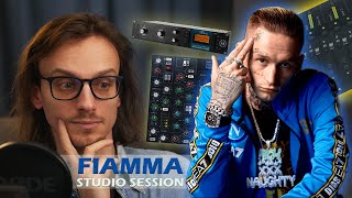 REAL-TIME STUDIO SESSION w/ FIAMMA | З 0 до готового треку за 35 хв