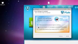 limpando o pc com o cleaner e o psafe