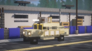 Minecraft: How to build a Humvee in Minecraft | Minecraft Humvee Tutorial