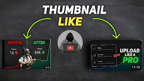 How to make professional thumbnail like @decodingyt @Algrow