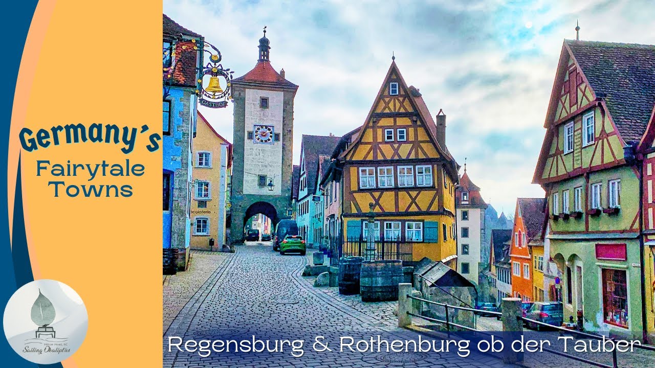 Germany Travel Vlog 🇩🇪 | Walhalla, Regensburg & Rothenburg ob der Tauber (Bavaria Day Trips)