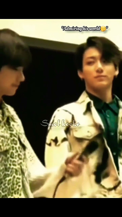 when Taehyung knows that  Jungkook is so lost in him🤭😉🙈💜💚🌈