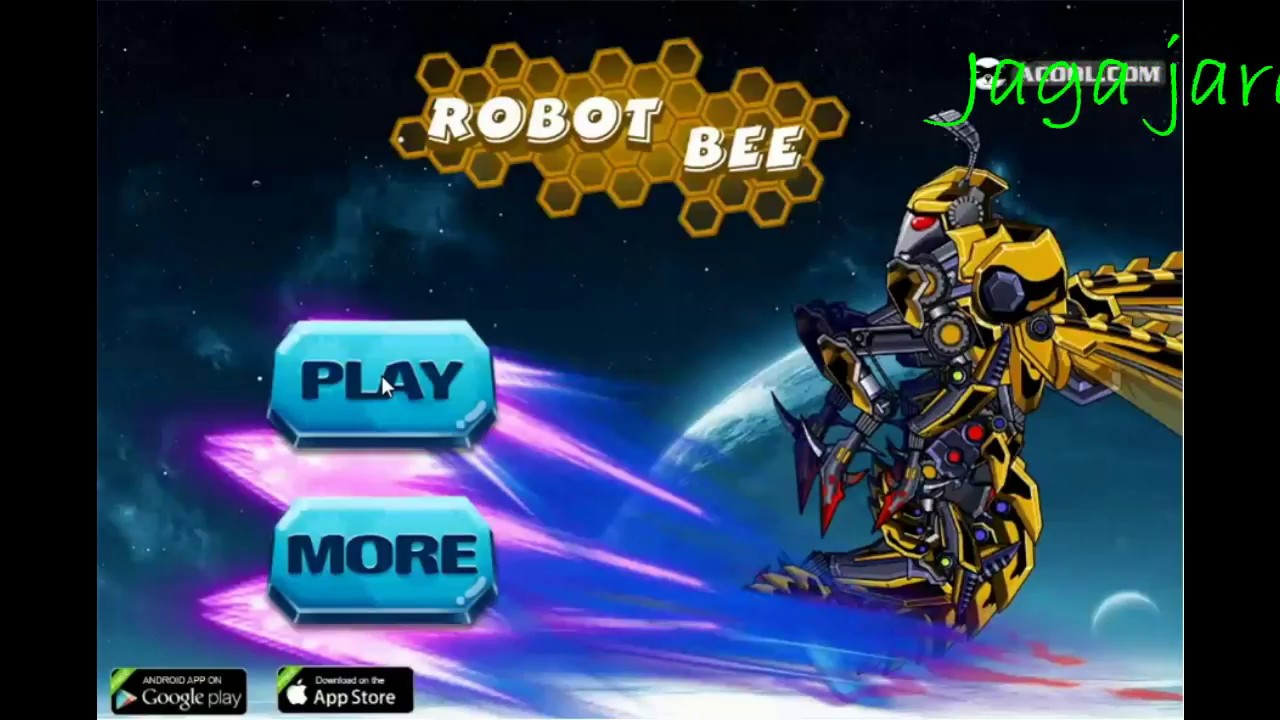 Mainan Anak laki-laki Main gem Robot-robotan Bee - YouTube