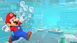 FLOODED Super Mario Odyssey is CRAZY!! *FULL GAME!* screenshot 2