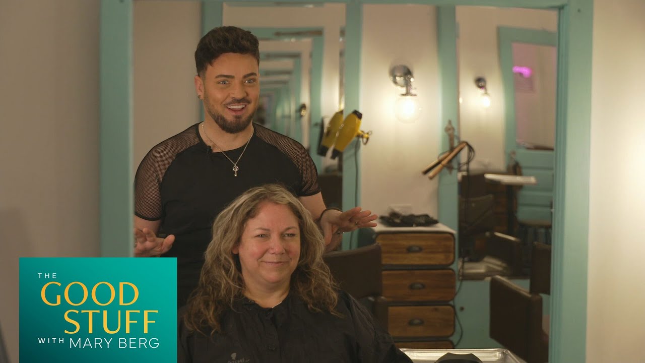 Aaron O'Bryan gives two viewers the haircuts of their dreams | The Good Stuff with Mary Berg