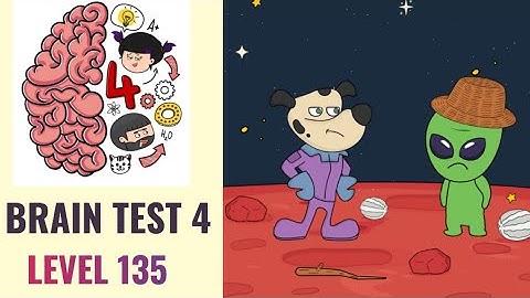 🧠 Brain Test 4 Level 135 | What is that Martian hiding? | Walkthrough