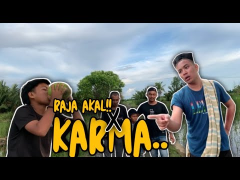 KOMEDI KAMPUNG || RAJA AKAL & KARMA