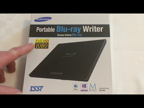 Unboxing A Samsung SE-506CB/RSBDE Apple Mac Compatible Blu-ray Writer #fixed1tMACsupport