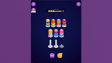 NUT SORT - Color Sorting Game Gameplay