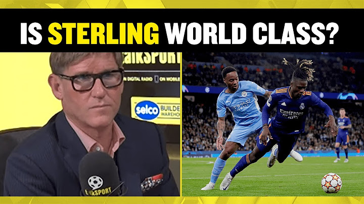 Things get HEATED between Simon Jordan & Trevor Sinclair when debating if Sterling is world class