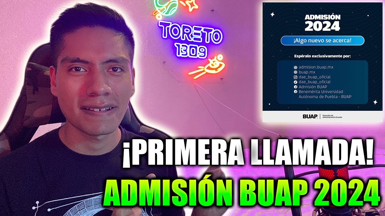 ⚠️YA LLEGÓ EL PRIMER AVISO OFICIAL DE ADMISIÓN BUAP 2025 TORETO1309