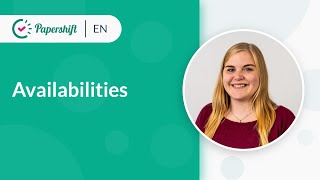 Avaliabilities En Papershift Essentials