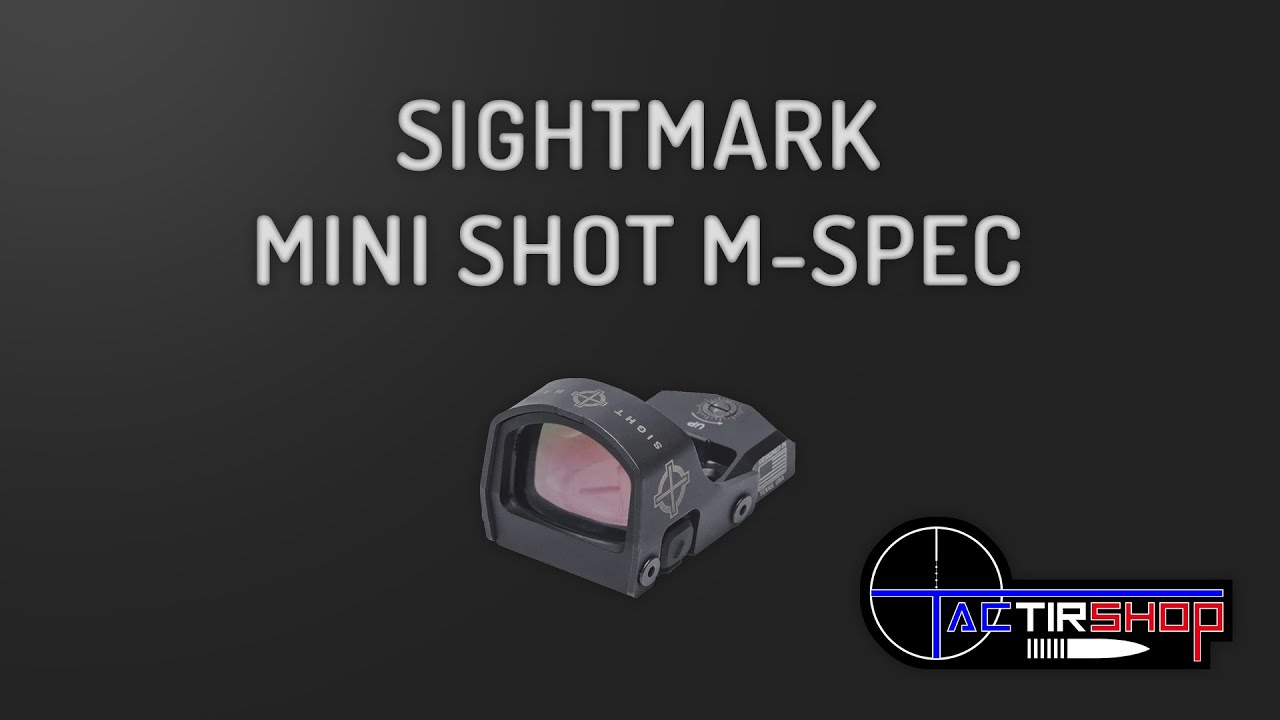 Viseur Point Rouge SIGHTMARK Mini Shot M-Spec Tan