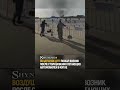 Воздушное ДТП: пожар возник после столкновения летающих автомобилей в Китае