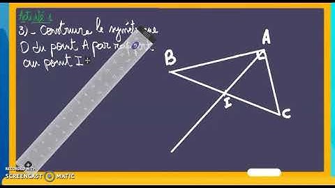 triangle rectangle et cercle circonscrit - activite