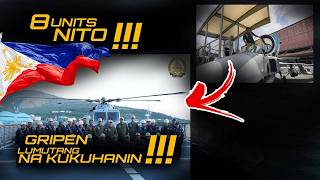 GRIPEN LUMUTANG NA PABOR SA AFP AT 8 UNITS NA AW159 NAVAL HELICOPTER