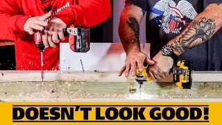 DeWALT'S New Atomic Impact Driver Compared To Milwaukee M18 Fuel (IT DOESN'T LOOK GOOD)