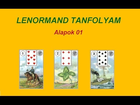 Videó: Hogyan Lehet Kitalálni A Legtöbbet A Lenormand Kártyákon?