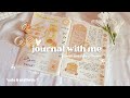 journal with me ✧*̣̩☽⋆゜kawaii breakfast theme 🍞🥛🥚 // midori MD grid a5 ♡ cute &amp;  aesthetic ♡