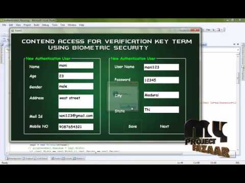 Final Year Projects | Authentication for Session Password Using Color and Images