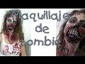 Walking Dead Tutorial - Maquillaje de zombie o muertos vivos