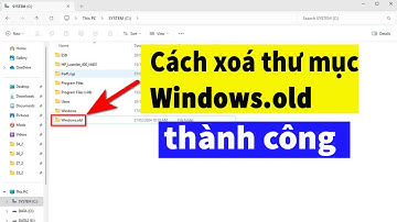 Cách xoá thư mục Windows.old trên Windows 10/11 thành công