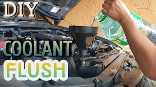 How to Flush Cooling System The Right Way | Coolant Change [Montero Sport]