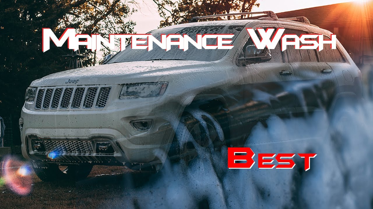 Jeep Grand Cherokee Maintenance Wash Car Detailing YouTube