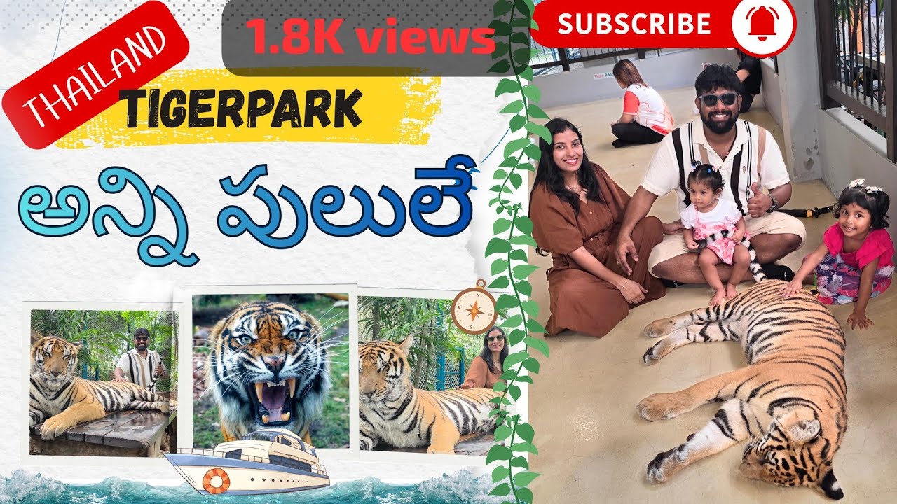 Tiger Park lo Tigers Intha Close aa? 😱 Real Experience 