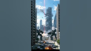 🤖Lasers and Rockets Everywhere Robot Invasion! 🤖 #RobotWar #Robots