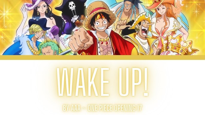 ☠ One Piece Opening 16 Kota Shinzato - HANDS UP! Lyrics