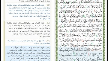 Surat Al Muminoon - 23 - القرآن الكريم بصوت محمود خليل الحصري - سورة المؤمنون