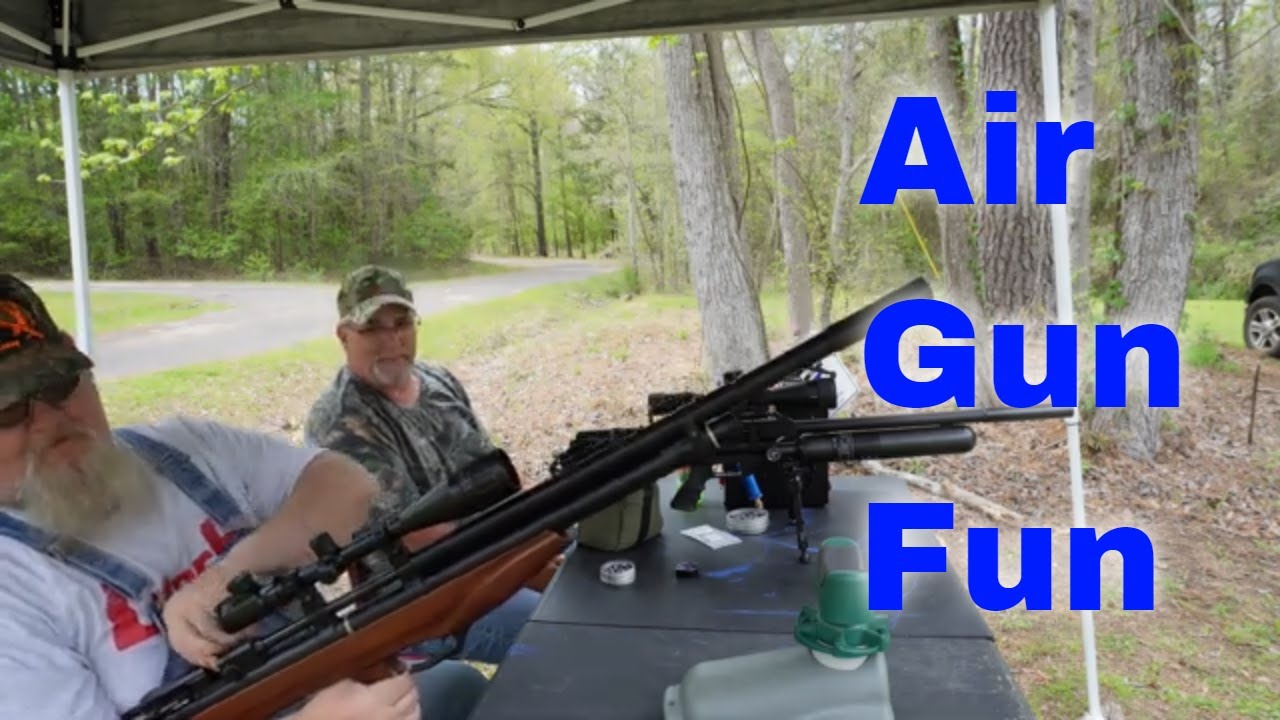 Fun Day Sunday With Air Rifles - YouTube