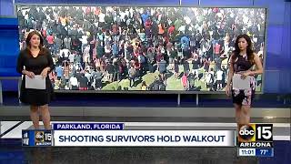 Valley students participate in National Walkout Day